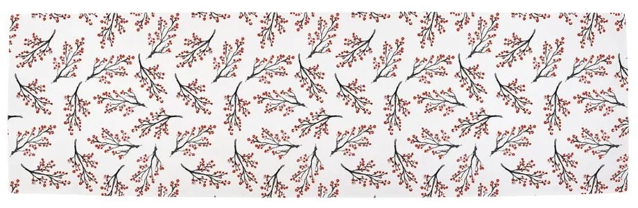 Świąteczny bawełniany bieżnik 140x40 cm Rowan Berries – Butter Kings