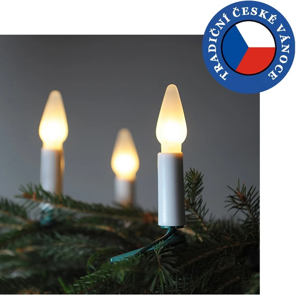 Zestaw Lucerna SV-16, 16 żarówek, biały