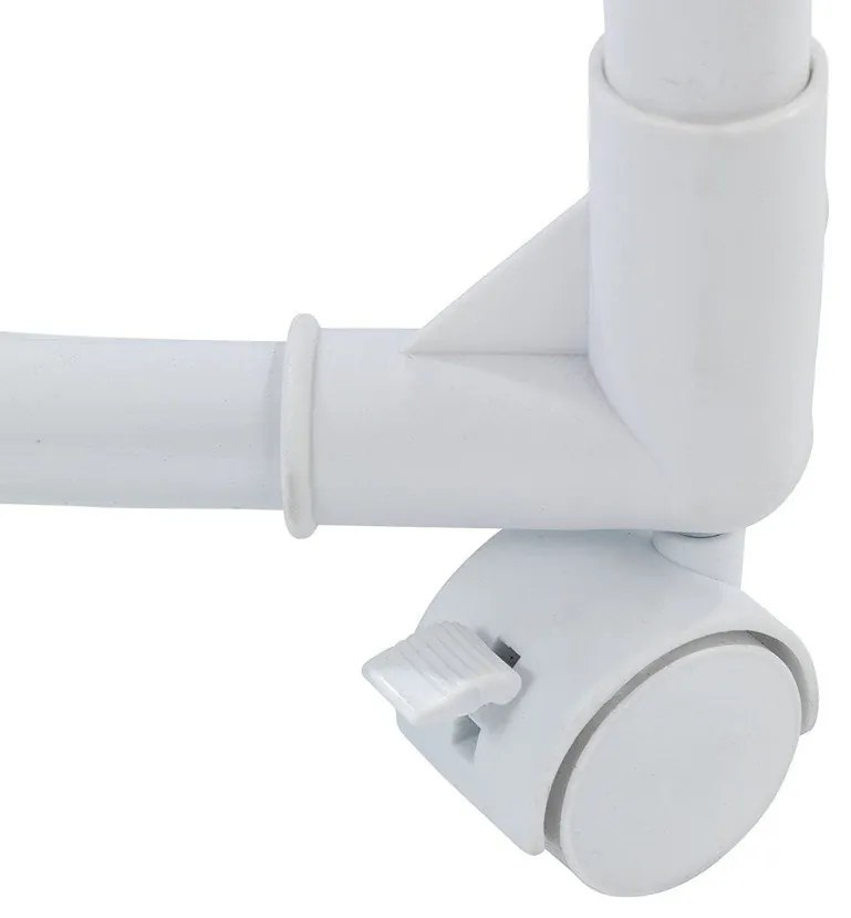 Narożny wieszak na ubrania - szafa na kółkach, WENKO