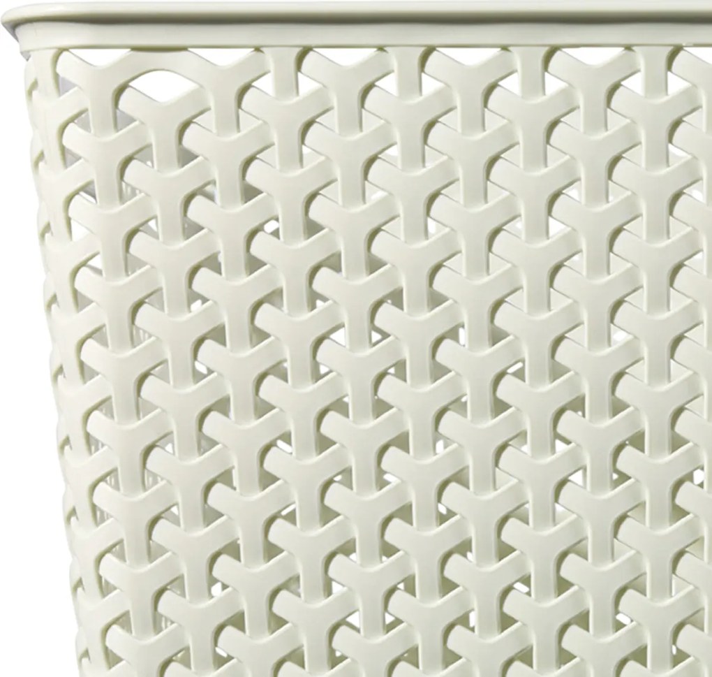 Curver RATTAN 'Y' STYLE Pojemnik do przechowywania duży, kremowy