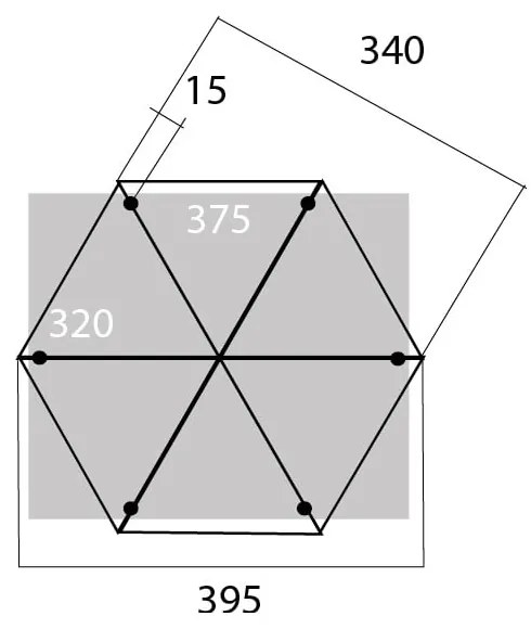 Namiot ogrodowy Salmon – Garden Pleasure