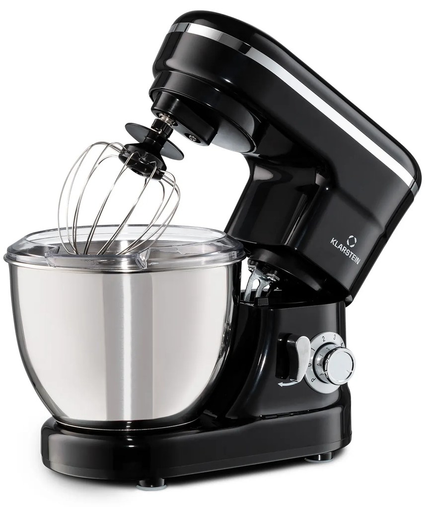 Klarstein Bella Mini 1200W 4L Robot Kuchenny Czarny