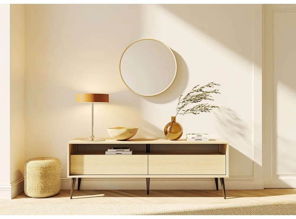 Szafka pod TV w dekorze dębu 150x54 cm Lake – TemaHome