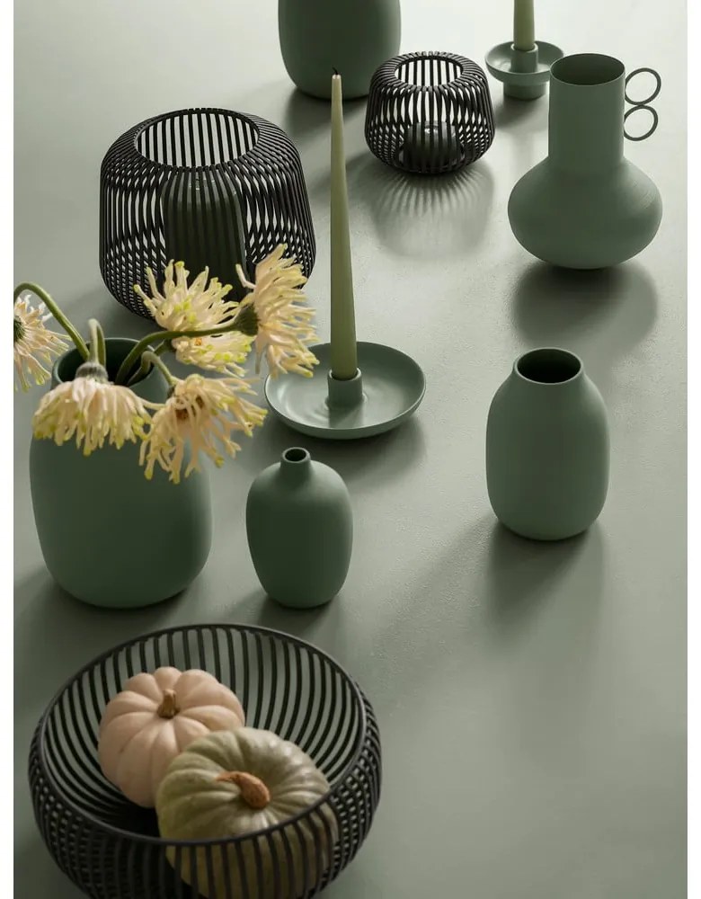 Szałwiowy metalowy wazon (wysokość 20 cm) Loha – Blomus
