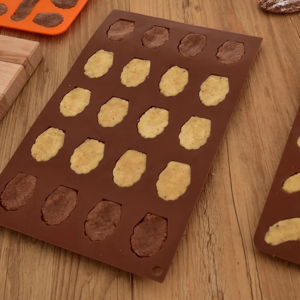 Silikonowa forma do pieczenia magdalenek 17,5x29,5 cm – Orion