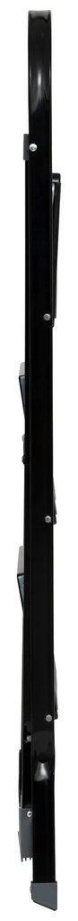 Drabina metalowa 3 stopniowa, 73,5 x 105,3 cm