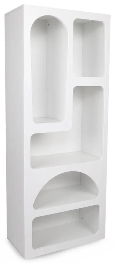 Biały regał 60x150 cm Lorin – Kalune Design