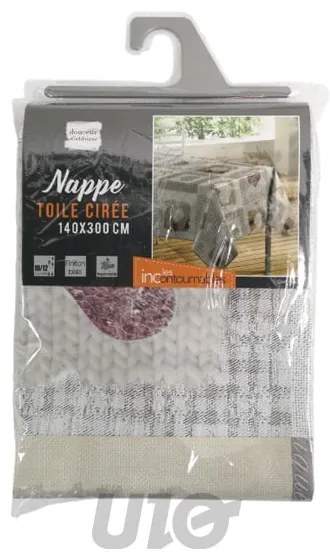 Obrus zmywalny 140x300 cm Cozy coeur – douceur d'intérieur
