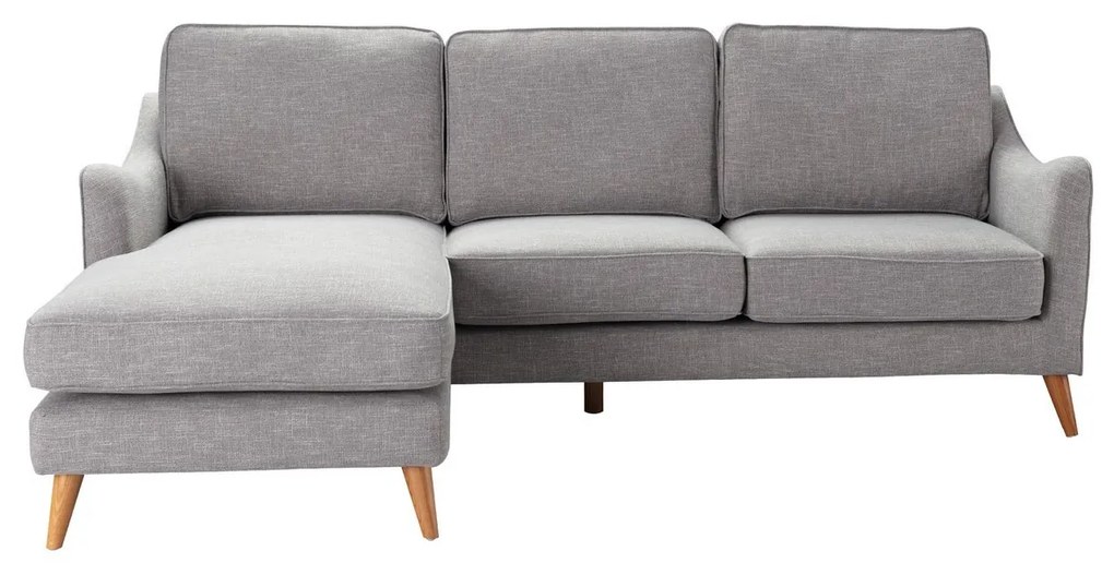 Sofa narożna Venuste linen grey