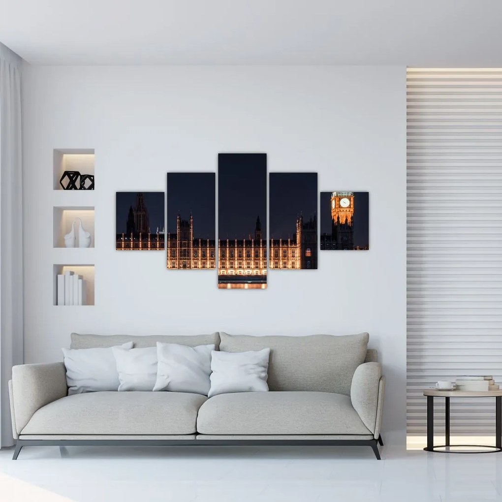 Obraz Big Bena w Londynie (125x70 cm)