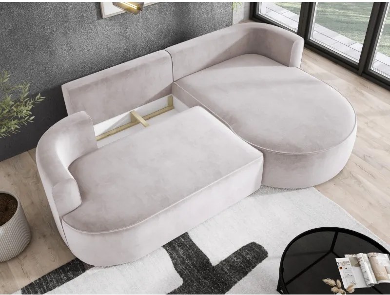 Narożnik FIORE L wolnostojący Prawostronny tkanina Salvador 13 WERSAL