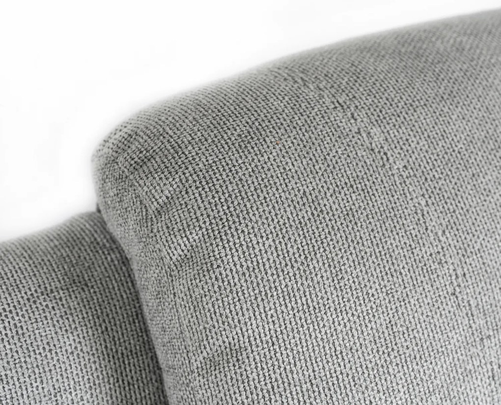 Fotel Masujący BOX 2 Rozkładany z Podnóżkiem Szary Nowoczesny