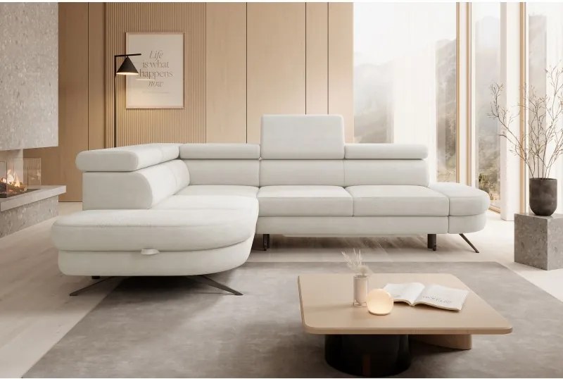 Narożnik OTIS L Lewostronny Regulowane Zagłówki WERSAL