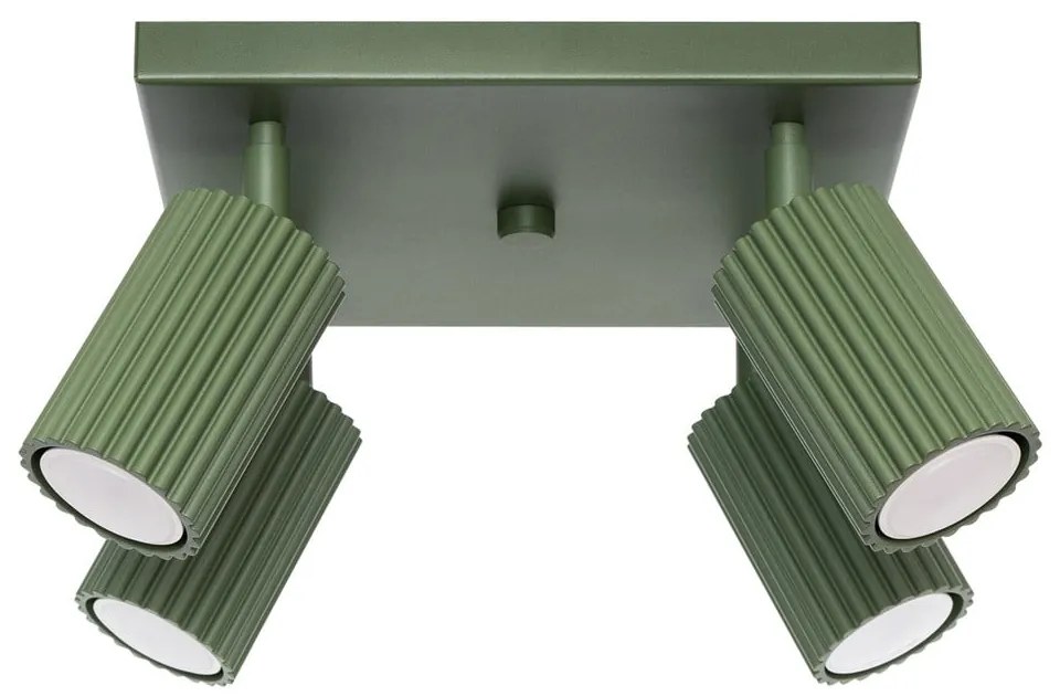 Zielona lampa sufitowa 25x25 cm Gleam – Nice Lamps