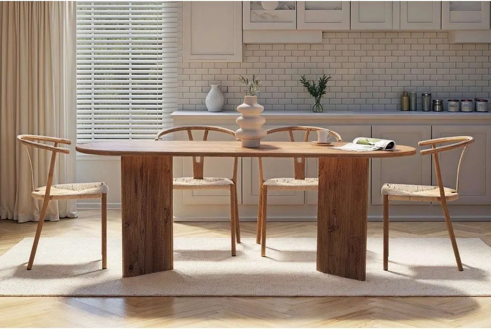 Stół w dekorze sosny 90x200 cm Sabella – Kalune Design