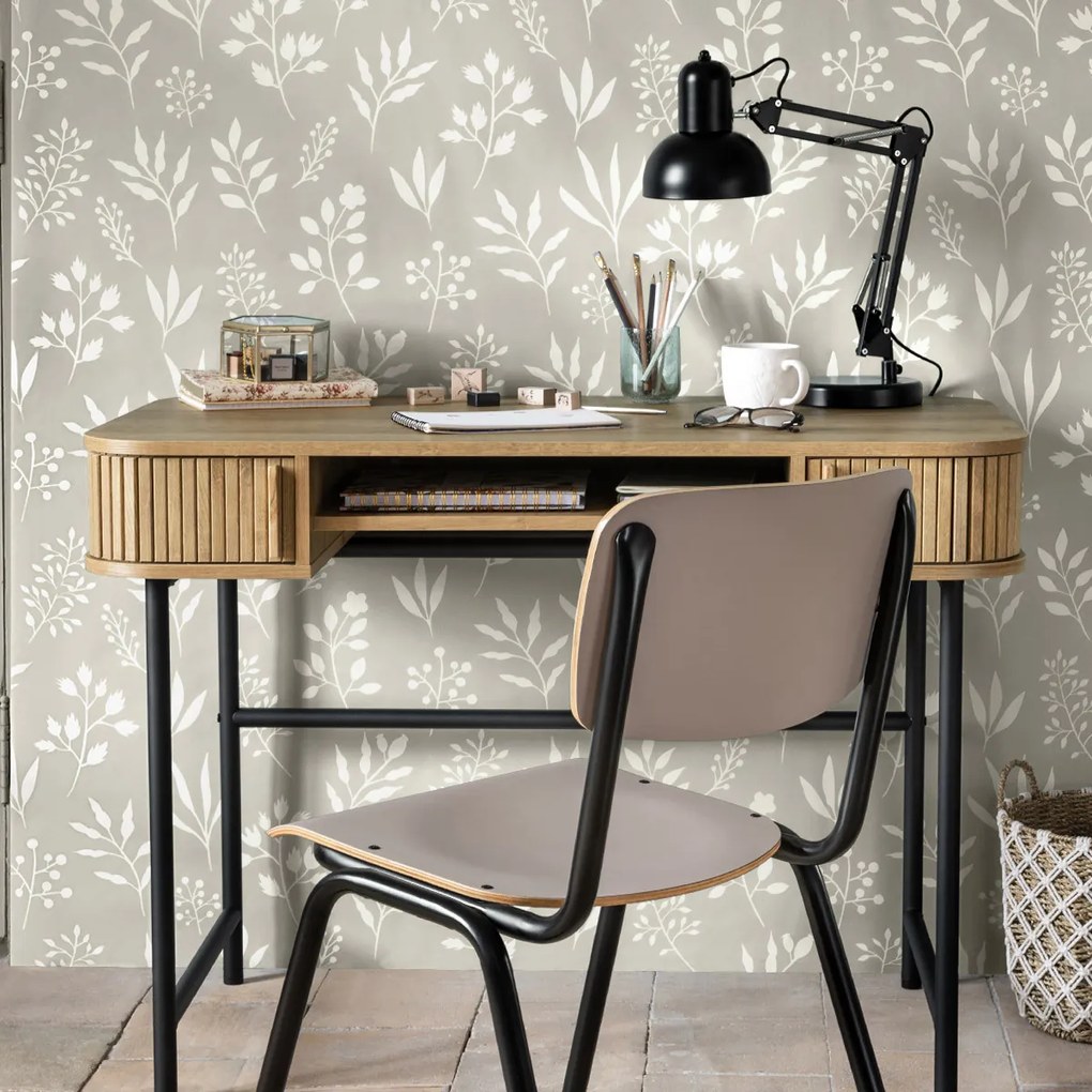 Biurko COLVA, efekt drewna dębowego, 105 x 60 x 75,1 cm