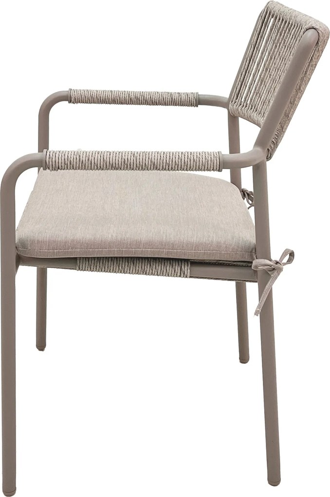 Doppler VELIA sztaplowane krzesło ogrodowe