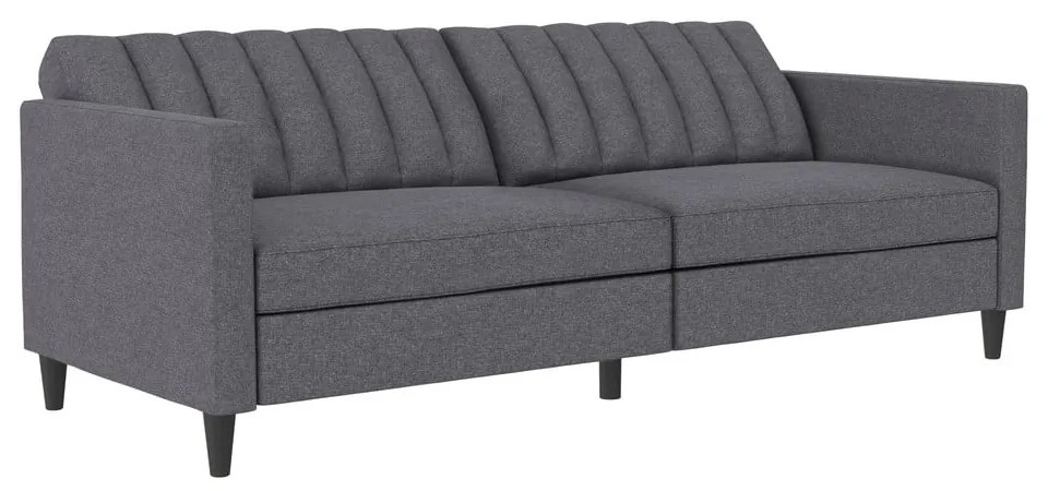 Szara rozkładana sofa 86 cm Celine – Støraa