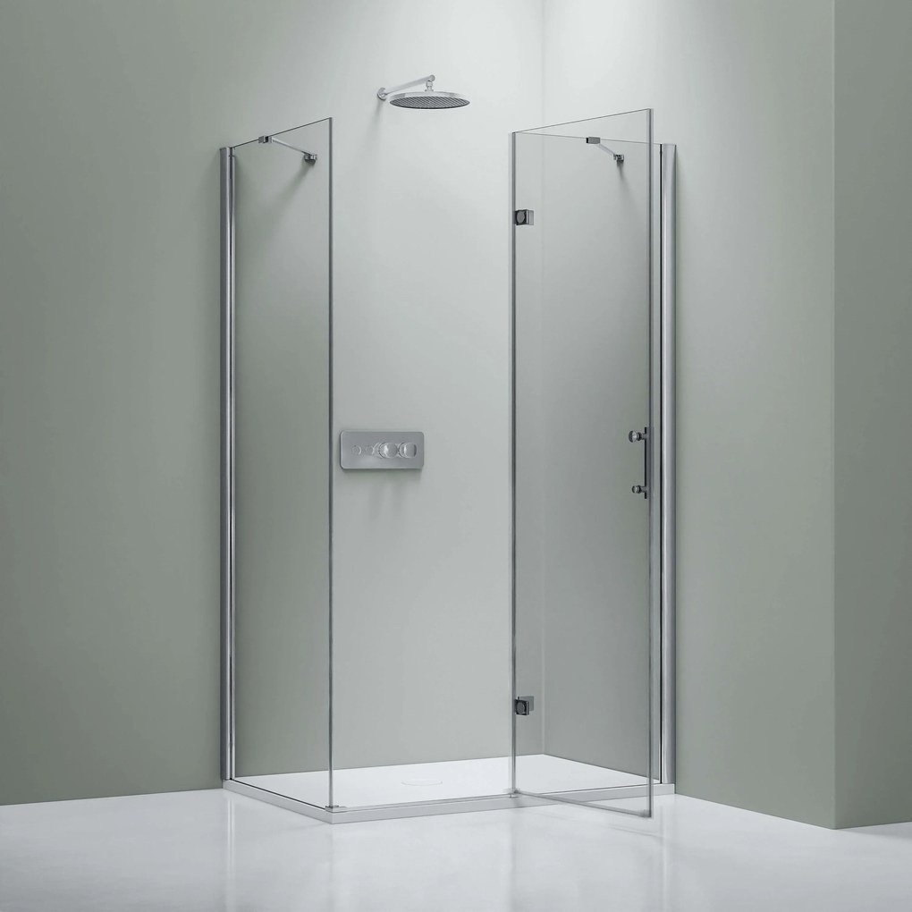 Kabina prysznicowa narożna DX403 drzwi uchylne