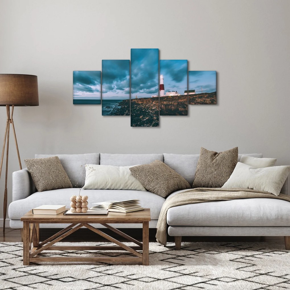 Obraz latarni morskiej (125x70 cm)
