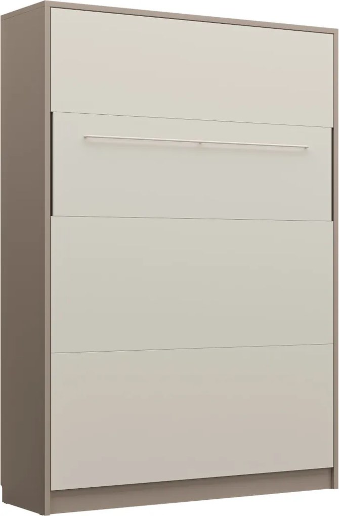 Półkotapczan pionowy GENIUS COMFORT (mix kolorów) z panelem tapicerowany i nóżkami grawitacyjnymi