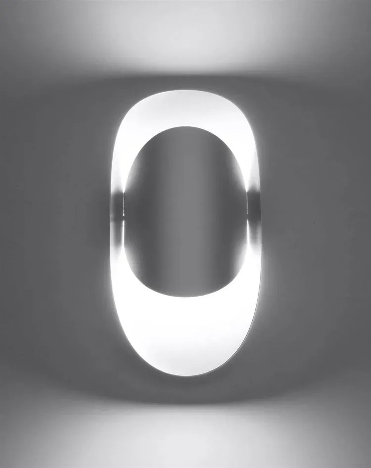 Biały minimalistyczny kinkiet ścienny - 4X S753 L7-B19