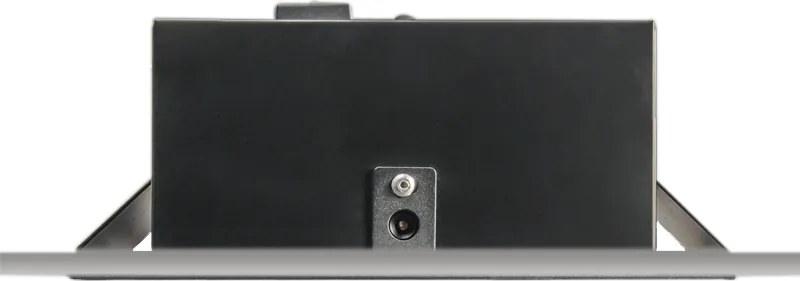 Zestaw 6 regulowanych reflektorów wpuszczanych czarnych AR111 - Oneon