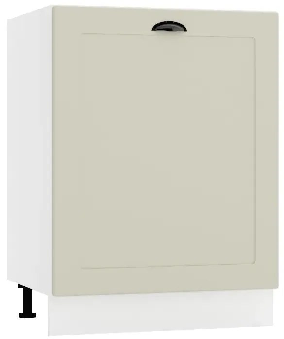 Szafka pod zlew 60 ADELE D60ZL P/L beżowy mat STOLKAR