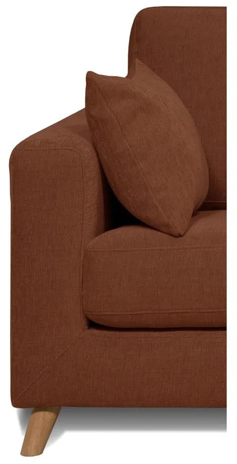 Ciemnopomarańczowa sofa 157 cm Faria – Scandic