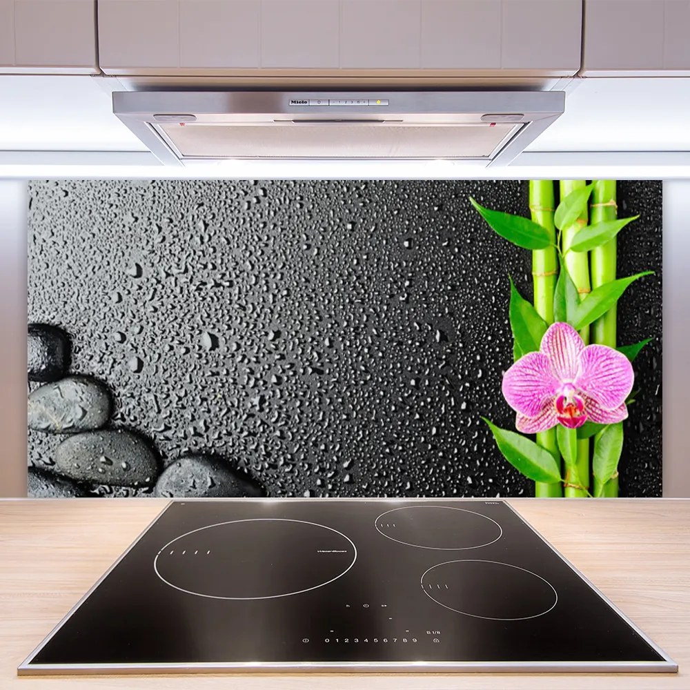 Panel Szklany Egzotyczny Pęd Bambusa