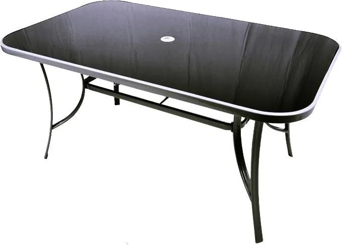 Zestaw mebli ogrodowych GARTHEN 5 częściowy antracyt