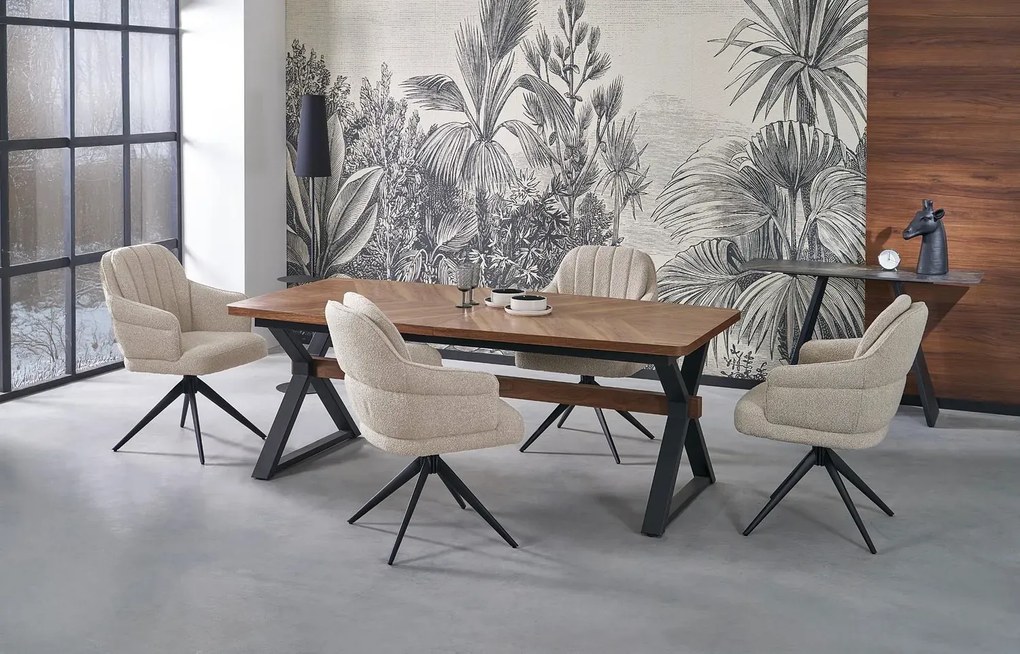 Rozkładany nowoczesny stół do jadalni - Evioso