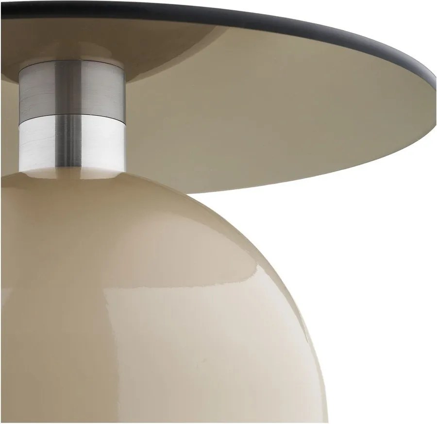 Okrągły stolik ze szklanym blatem ø 40 cm Ravello – House Nordic