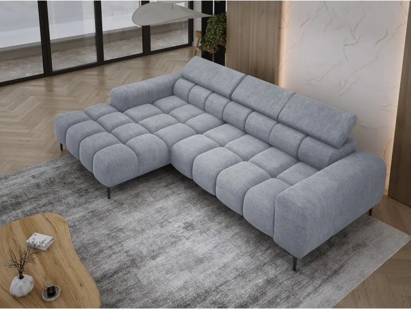 Narożnik PLAZA MINI Lewostronny w tkaninie CLOUD 82 WERSAL