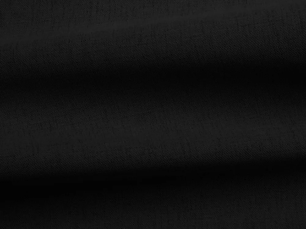 Czarne krzesło z litego drewna Niu – Makamii