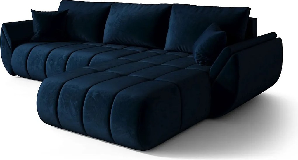 Narożnik BEDANTE TOKYO PREMIUM Prawy Monolith 77 z funkcją spania to eleganckie i funkcjonalne rozwiązanie do Twojego salonu.