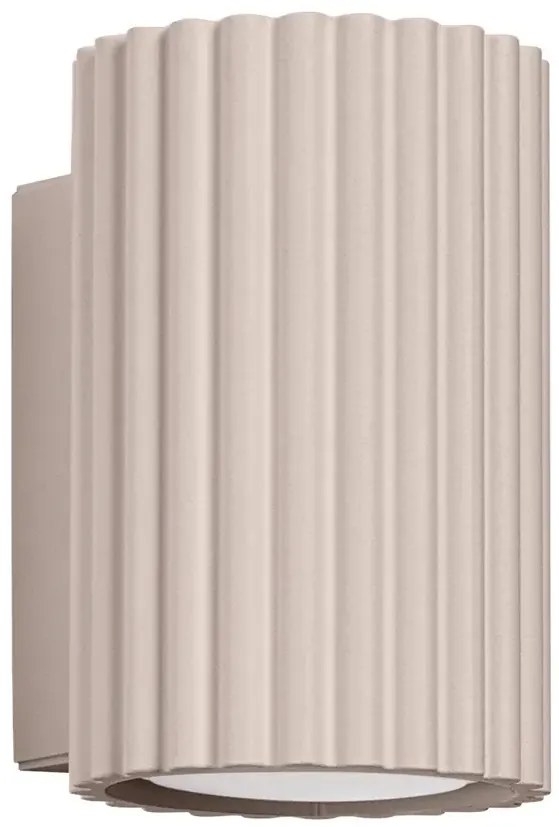 Karbowany kinkiet ścienny T6-S56