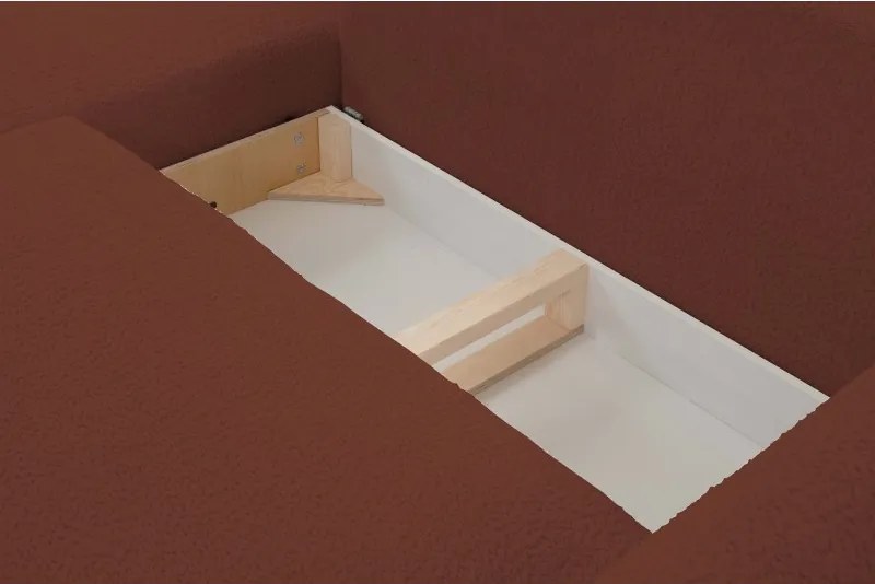 Narożnik wolnostojący ADEL Lewy w tkaninie ANTHOLOGY 08