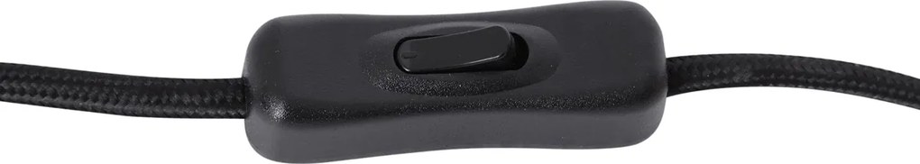 Nowoczesna lampa stołowa czarny marmur - Marissa