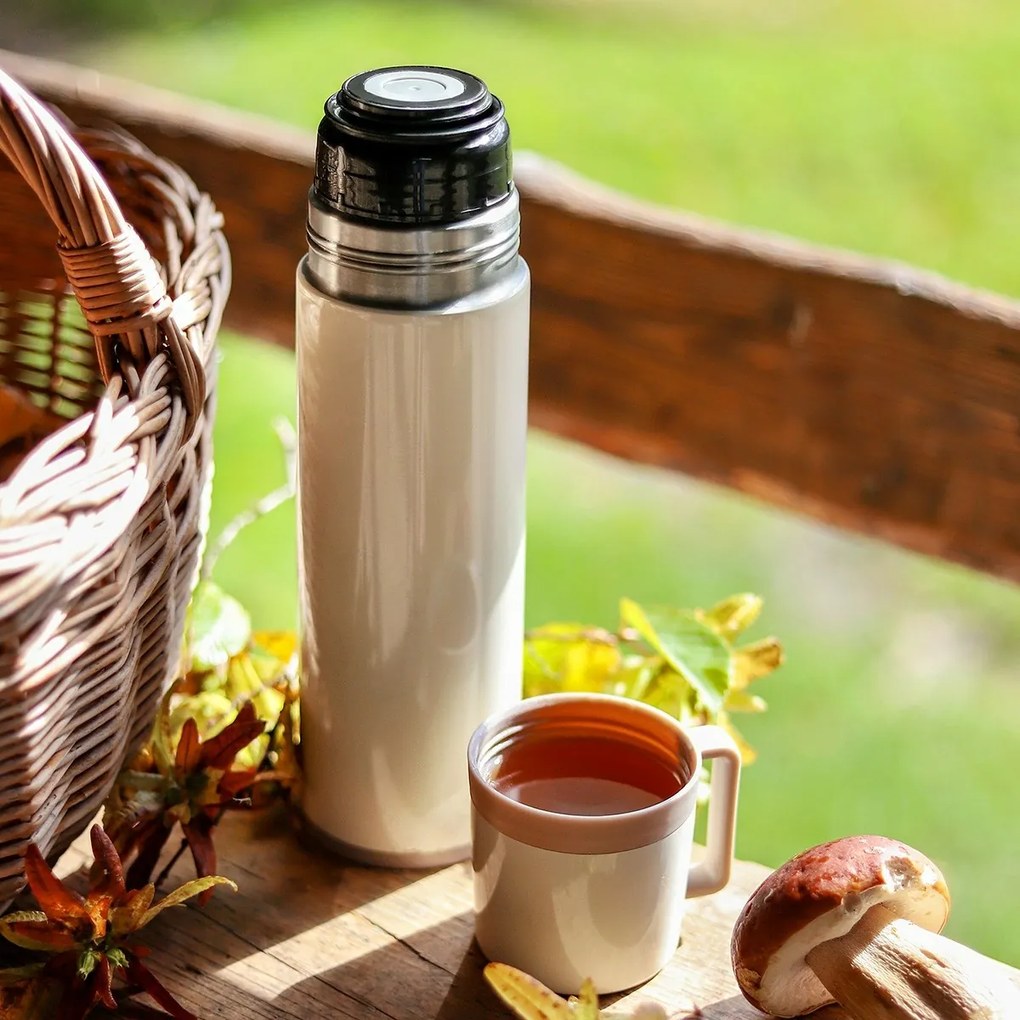 Tescoma Termos z kubkiem CONSTANT CREAM, 1 l, 1 l