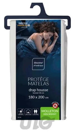 Ochraniacz na materac 180x200 cm Molly – douceur d'intérieur