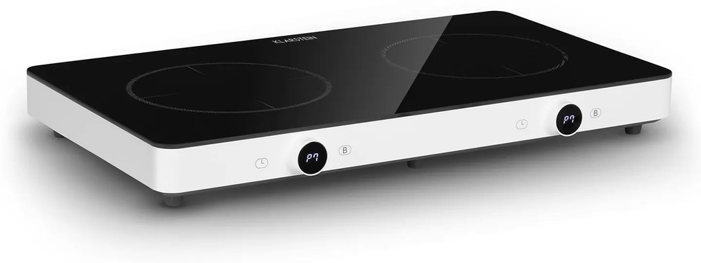 Klarstein Futurechef 3000W Kuchenka Indukcyjna 2 Strefy Gotowania Czarny