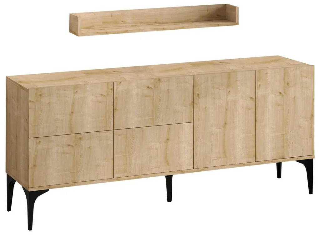 Szafka z półką Stella Sapphire Oak