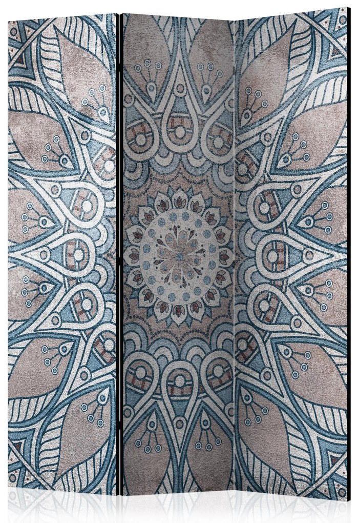 Parawan dwustronny Orient 135x172 cm 3-częściowy szary ARTGEIST B