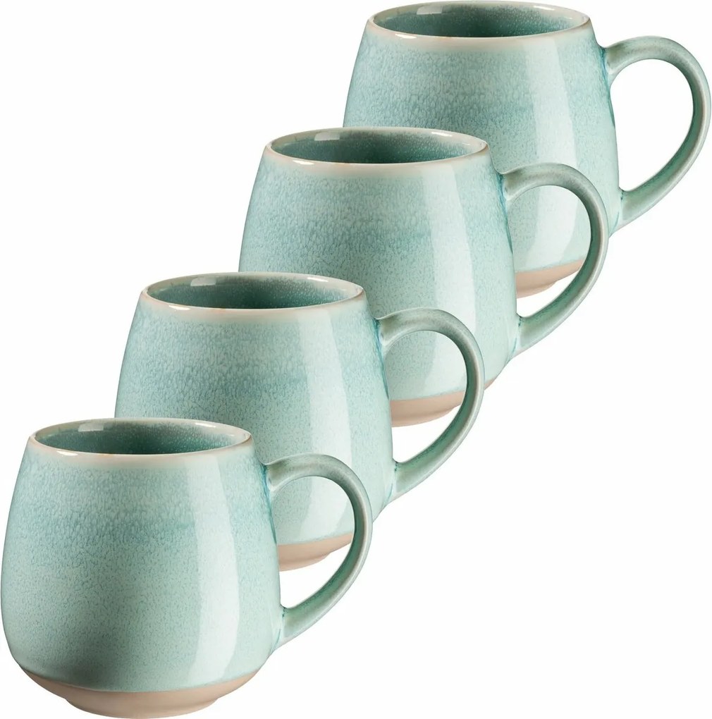 Mäser Zestaw dużych kubków 4 szt. AQUATA – 500 ml, zielony, 500 ml