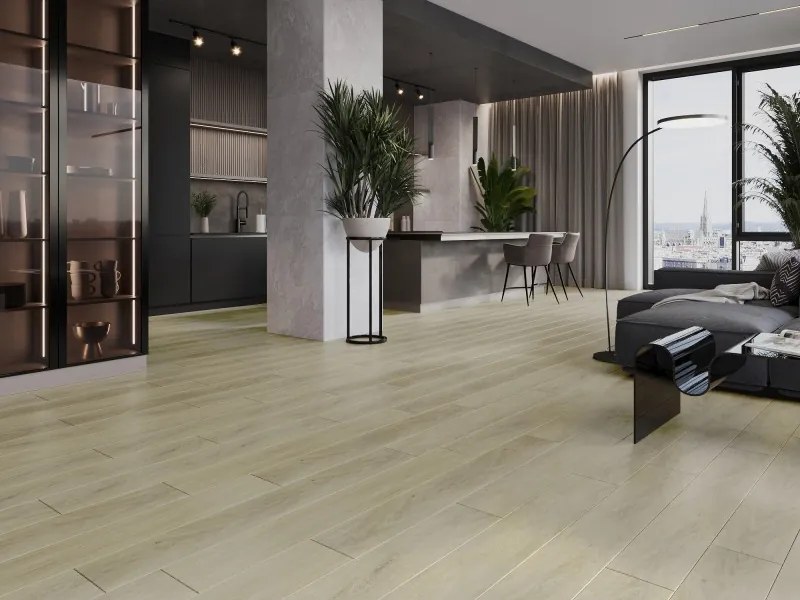 Mexen Bryce Canyon próbka paneli winylowych SPC 6,5 mm, podkład IXPE 1,5 mm, 4 V-Fuga, Dąb - F1023-S