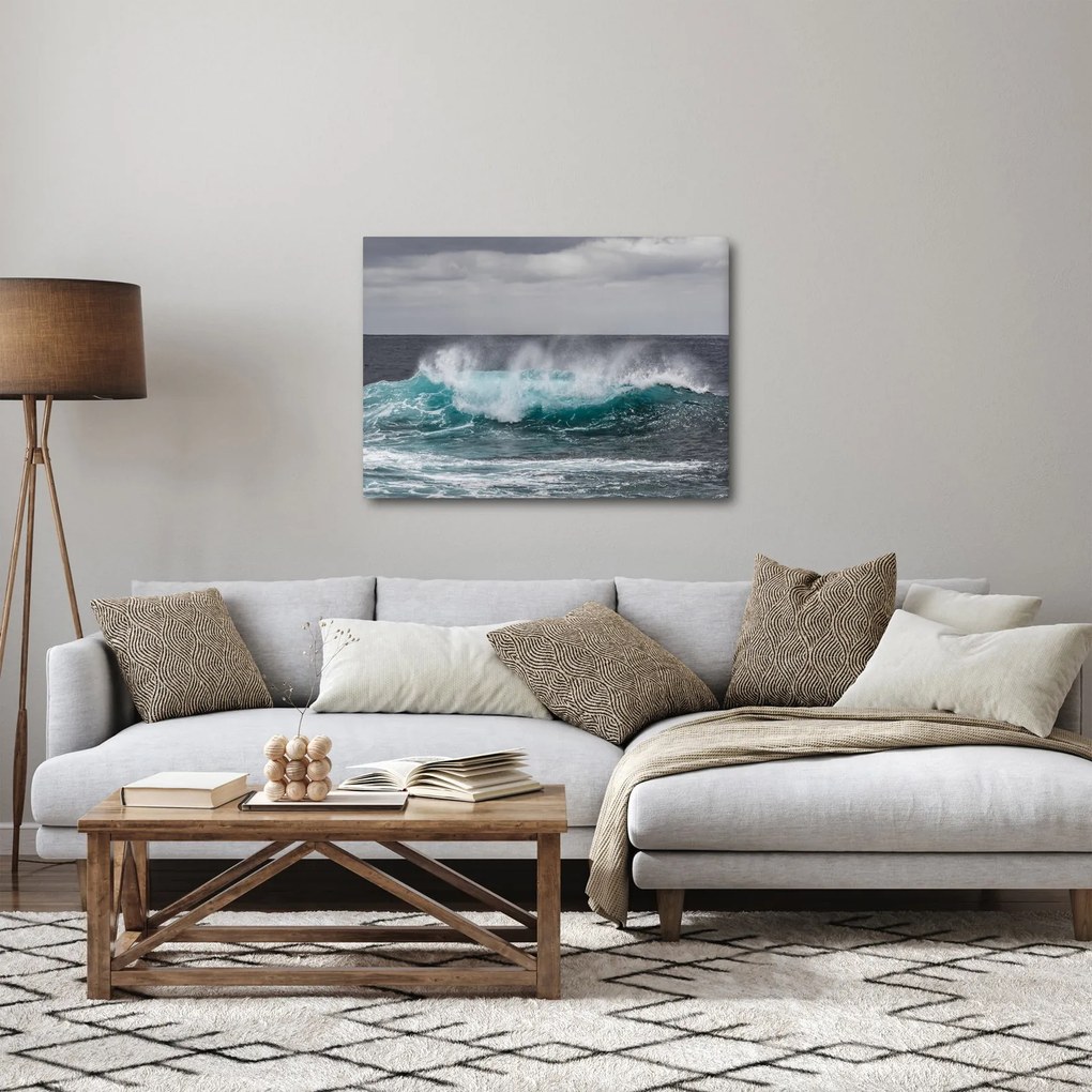 Obraz - Fale w oceanie (70x50 cm)