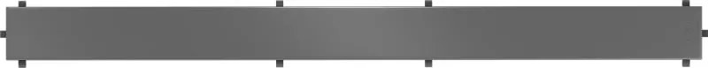 Mexen Flat M13 maskownica 2w1 do odpływu liniowego 60 cm, gun gray szczotkowany - 1E19060