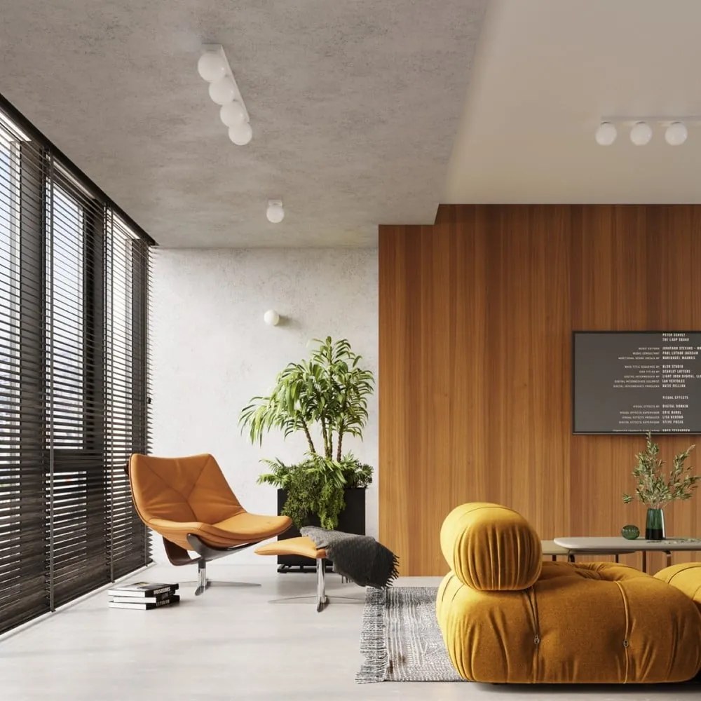 Biały kinkiet Blaze – Sollux