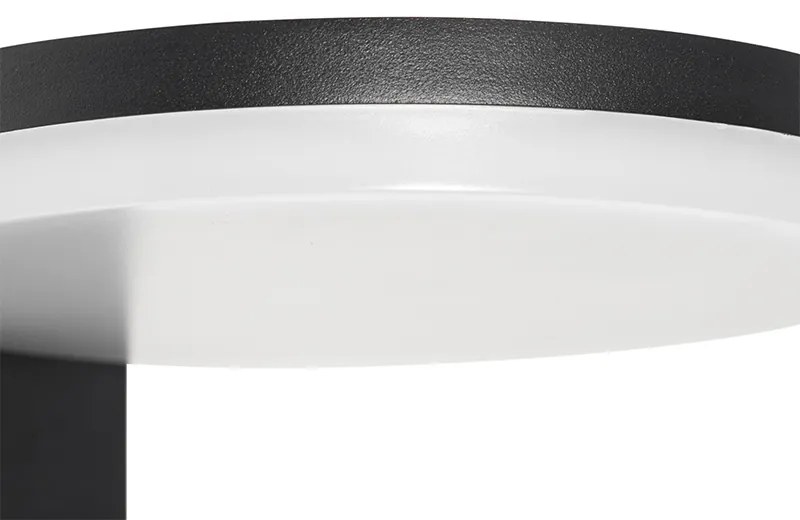 Zewnetrzna Nowoczesna lampa ścienna zewnętrzna czarna w tym LED IP54 - Esmee Nowoczesny Oswietlenie zewnetrzne